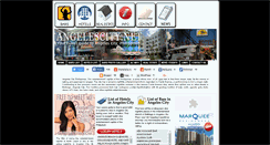 Desktop Screenshot of angelescity.net
