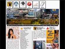 Tablet Screenshot of bars.angelescity.net
